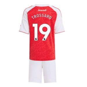 Arsenal Leandro Trossard #19 Cheap Home Stadium Kit Kids 2025-26 For Sale