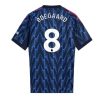 Arsenal Martin Odegaard #8 Away Stadium Shirt 2025-26 UK Sale
