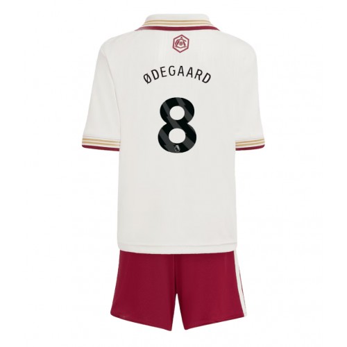 Arsenal Martin Odegaard #8 Cheap Third Stadium Kit Kids 2025-26 For Sale