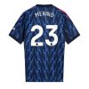 Arsenal Mikel Merino #23 Away Stadium Shirt 2025-26 UK Sale