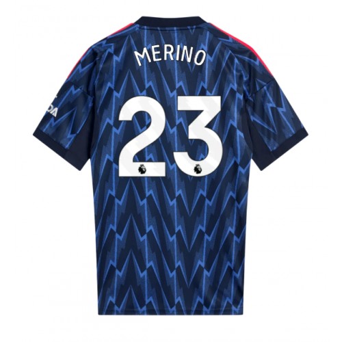 Arsenal Mikel Merino #23 Away Stadium Shirt 2025-26 UK Sale