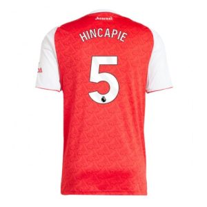 Arsenal Piero Hincapie #5 Home Stadium Shirt 2025-26 UK Sale