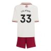 Arsenal Riccardo Calafiori #33 Cheap Third Stadium Kit Kids 2025-26 For Sale