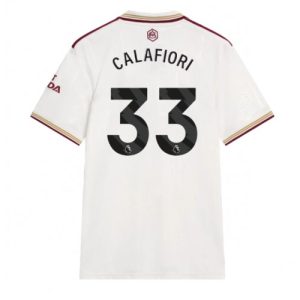 Arsenal Riccardo Calafiori #33 Third Stadium Shirt 2025-26 UK Sale