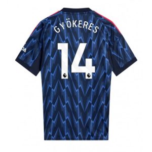 Arsenal Viktor Gyokeres #14 Away Stadium Shirt 2025-26 UK Sale