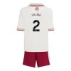 Arsenal William Saliba #2 Cheap Third Stadium Kit Kids 2025-26 For Sale