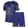 Atletico Madrid Cheap Away Stadium Kit 2025-26 football kit kids