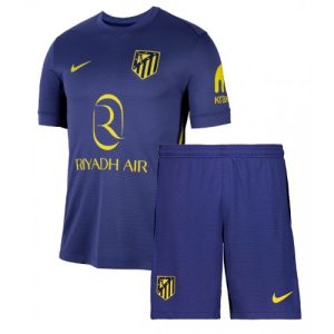 Atletico Madrid Cheap Away Stadium Kit 2025-26 football kit kids