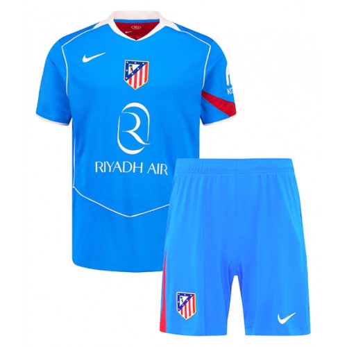 Atletico Madrid Clement Lenglet #15 Cheap Third Stadium Kit 2025-26 football kit kids