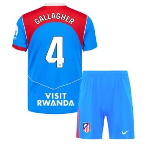 Atletico Madrid Conor Gallagher #4 Cheap Third Stadium Kit 2025-26 football kit kids