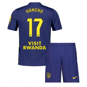 Atletico Madrid David Hancko #17 Cheap Away Stadium Kit 2025-26 football kit kids