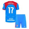 Atletico Madrid David Hancko #17 Cheap Third Stadium Kit 2025-26 football kit kids