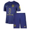 Atletico Madrid Johnny Cardoso #5 Cheap Away Stadium Kit 2025-26 football kit kids