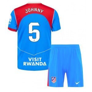 Atletico Madrid Johnny Cardoso #5 Cheap Third Stadium Kit 2025-26 football kit kids