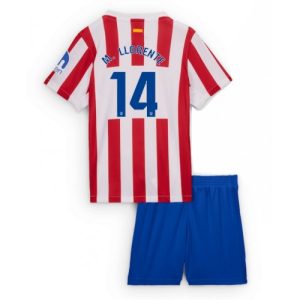 Atletico Madrid Marcos Llorente #14 Cheap Home Stadium Kit 2025-26 football kit kids