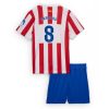 Atletico Madrid Pablo Barrios #8 Cheap Home Stadium Kit 2025-26 football kit kids