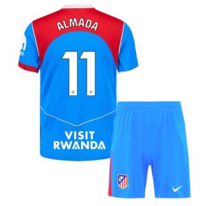Atletico Madrid Thiago Almada #11 Cheap Third Stadium Kit 2025-26 football kit kids