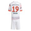 Bayern Munich Alphonso Davies #19 Cheap Away Stadium Kit Kids 2025-26 On Sale