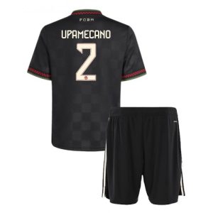 Bayern Munich Dayot Upamecano #2 Cheap Third Stadium Kit Kids 2025-26 On Sale