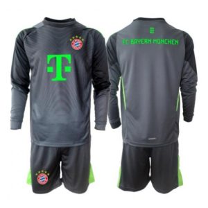 Bayern Munich Goalkeeper Cheap Away Stadium Kit Kids 2025-26 Long Sleeve (+ pants)