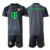 Bayern Munich Goalkeeper Cheap Away Stadium Kit Kids 2025-26 On Sale