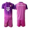 Bayern Munich Goalkeeper Cheap Third Stadium Kit Kids 2025-26 On Sale