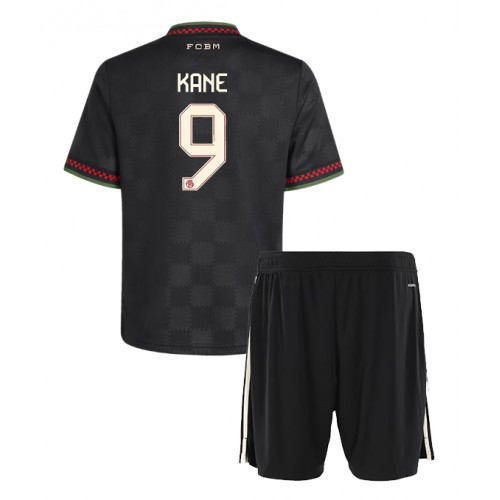 Bayern Munich Harry Kane #9 Cheap Third Stadium Kit Kids 2025-26 On Sale