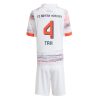 Bayern Munich Jonathan Tah #4 Cheap Away Stadium Kit Kids 2025-26 On Sale