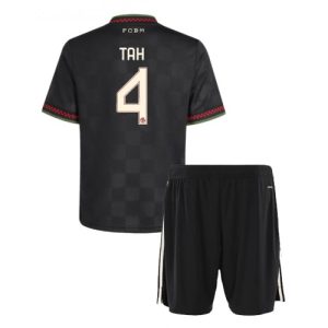 Bayern Munich Jonathan Tah #4 Cheap Third Stadium Kit Kids 2025-26 On Sale