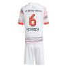 Bayern Munich Joshua Kimmich #6 Cheap Away Stadium Kit Kids 2025-26 On Sale