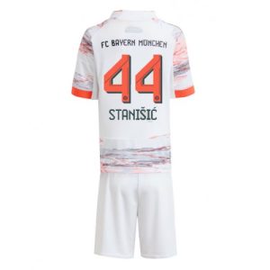 Bayern Munich Josip Stanisic #44 Cheap Away Stadium Kit Kids 2025-26 On Sale