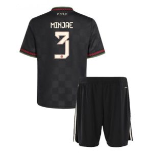 Bayern Munich Kim Min-jae #3 Cheap Third Stadium Kit Kids 2025-26 On Sale