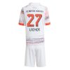 Bayern Munich Konrad Laimer #27 Cheap Away Stadium Kit Kids 2025-26 On Sale