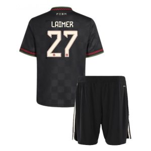 Bayern Munich Konrad Laimer #27 Cheap Third Stadium Kit Kids 2025-26 On Sale