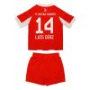 Bayern Munich Luis Diaz #14 Cheap Home Stadium Kit Kids 2025-26 On Sale