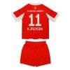Bayern Munich Nicolas Jackson #11 Cheap Home Stadium Kit Kids 2025-26 On Sale
