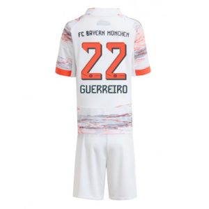 Bayern Munich Raphael Guerreiro #22 Cheap Away Stadium Kit Kids 2025-26 On Sale