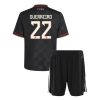 Bayern Munich Raphael Guerreiro #22 Cheap Third Stadium Kit Kids 2025-26 On Sale