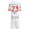 Bayern Munich Sacha Boey #23 Cheap Away Stadium Kit Kids 2025-26 On Sale