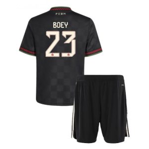 Bayern Munich Sacha Boey #23 Cheap Third Stadium Kit Kids 2025-26 On Sale