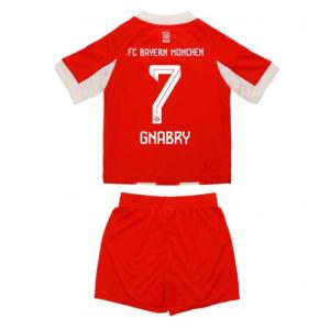 Bayern Munich Serge Gnabry #7 Cheap Home Stadium Kit Kids 2025-26 On Sale