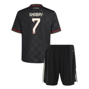 Bayern Munich Serge Gnabry #7 Cheap Third Stadium Kit Kids 2025-26 On Sale