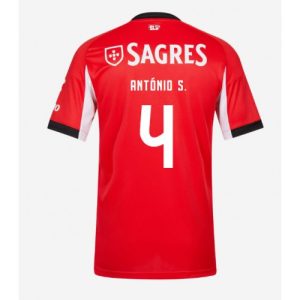 Benfica Antonio Silva #4 Cheap Home Stadium Shirt 2025-26 Sale