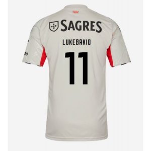 Benfica Dodi Lukebakio #11 Cheap Away Stadium Shirt 2025-26 Sale