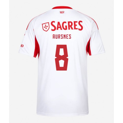 Benfica Fredrik Aursnes #8 Cheap Third Stadium Shirt 2025-26 Sale