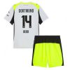 Borussia Dortmund BVB Maximilian Beier #14 Cheap Away Stadium Kit for Kids 2025-26 UK Sale