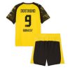 Borussia Dortmund BVB Serhou Guirassy #9 Cheap Home Stadium Kit for Kids 2025-26 UK Sale