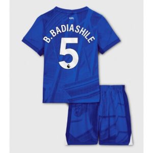 Chelsea Benoit Badiashile #5 Cheap Home Stadium Kit for Kids 2025-26 UK Sale