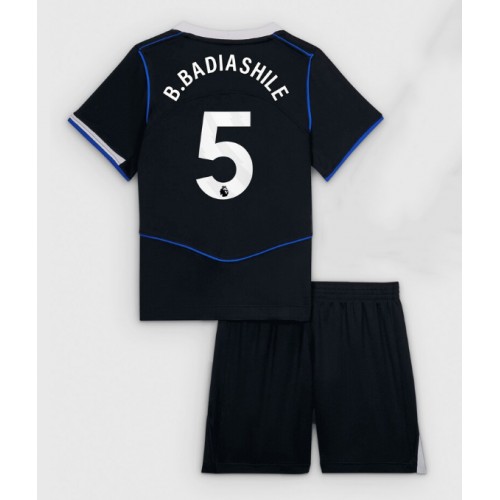 Chelsea Benoit Badiashile #5 Cheap Third Stadium Kit for Kids 2025-26 UK Sale