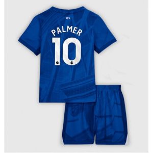 Chelsea Cole Palmer #10 Cheap Home Stadium Kit for Kids 2025-26 UK Sale